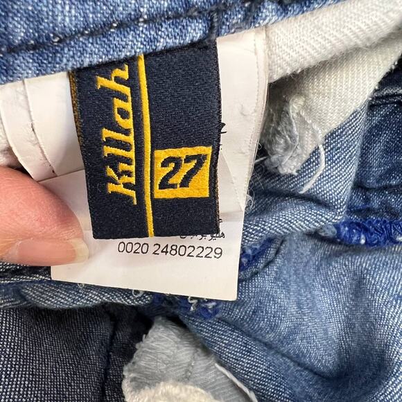 Killah Marylin Women's Straight Leg Jeans Size 27 (4) Light Wash - Picture 14 of 16